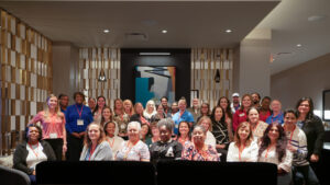 Group photo of EFNEP staff at hotel